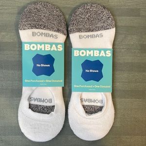 Bombas NoShow Socks - White - 2 pairs